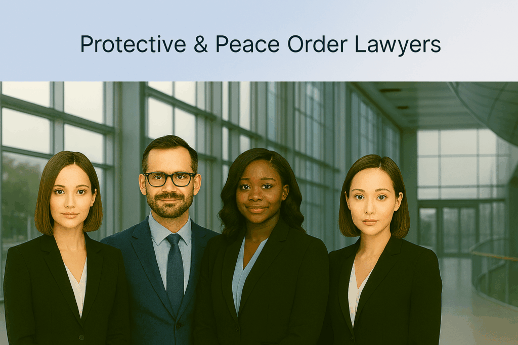 Differences between protective order and peace order in Maryland by protective and peace order lawyer